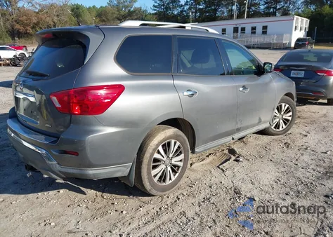 2017 Nissan Pathfinder S из США, поврежденный, VIN 5N1DR2MM1HC606445